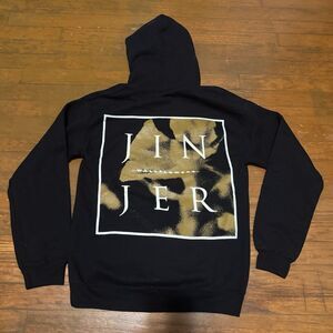 Jinjer Wallflowers Hoodie Metalcore Deathcore Band Merch Double Side Print Sz S